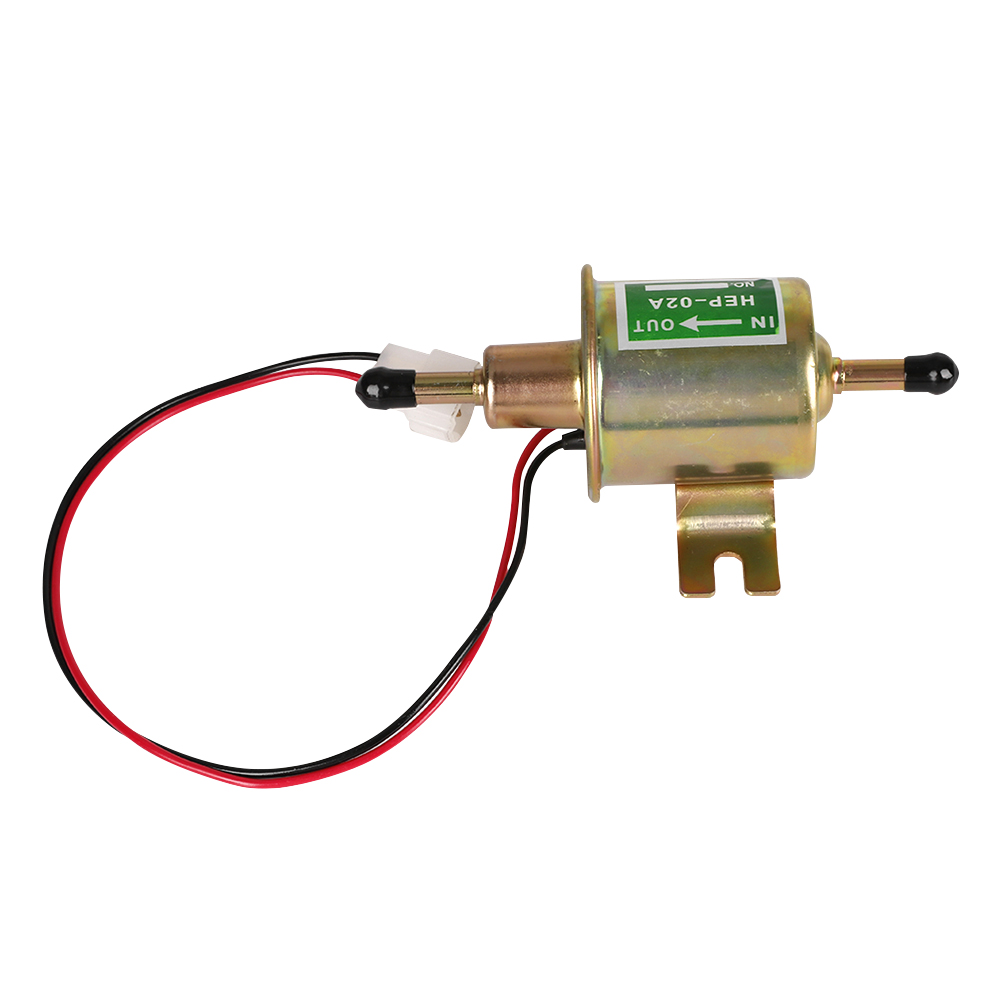 

12V Low Pressure Diesel Petrol Gas Gasoline Electric Fuel Pump HEP-02A, Gold, 501 Original