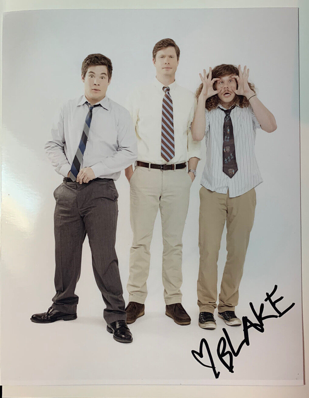 Blake Workaholics Signed 8x10 Pic Photo Poster painting