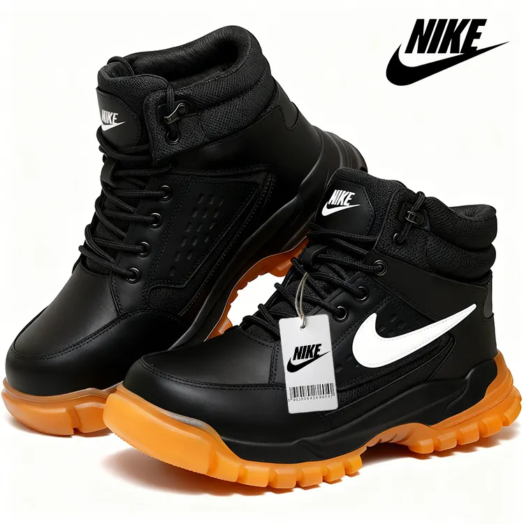 Męskie buty robocze Nike ze stalowymi noskami &ndash; buty robocze z szerokimi noskami, wygodne, antypoślizgowe, odporne na przebicie
