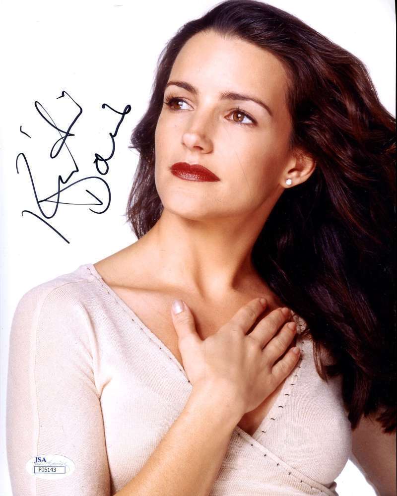 Kristin Davis Sex In The City Jsa Signed 8x10 Photo Poster painting Authenticated Autograph