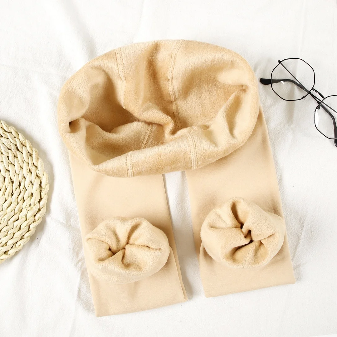 ATHVOTAR Winter Warm Leggings Women High Waist Thicken Thermal Leggins Velvet Elasticity Super Slim Legging Women