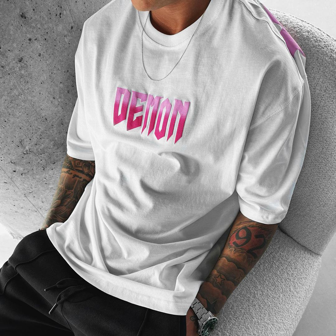 Oversized Trendy Print T-shirt