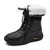 Gioiacombo&trade; Nuovo inverno all'aperto in pelle impermeabile e velluto lungo tubo stivali da neve