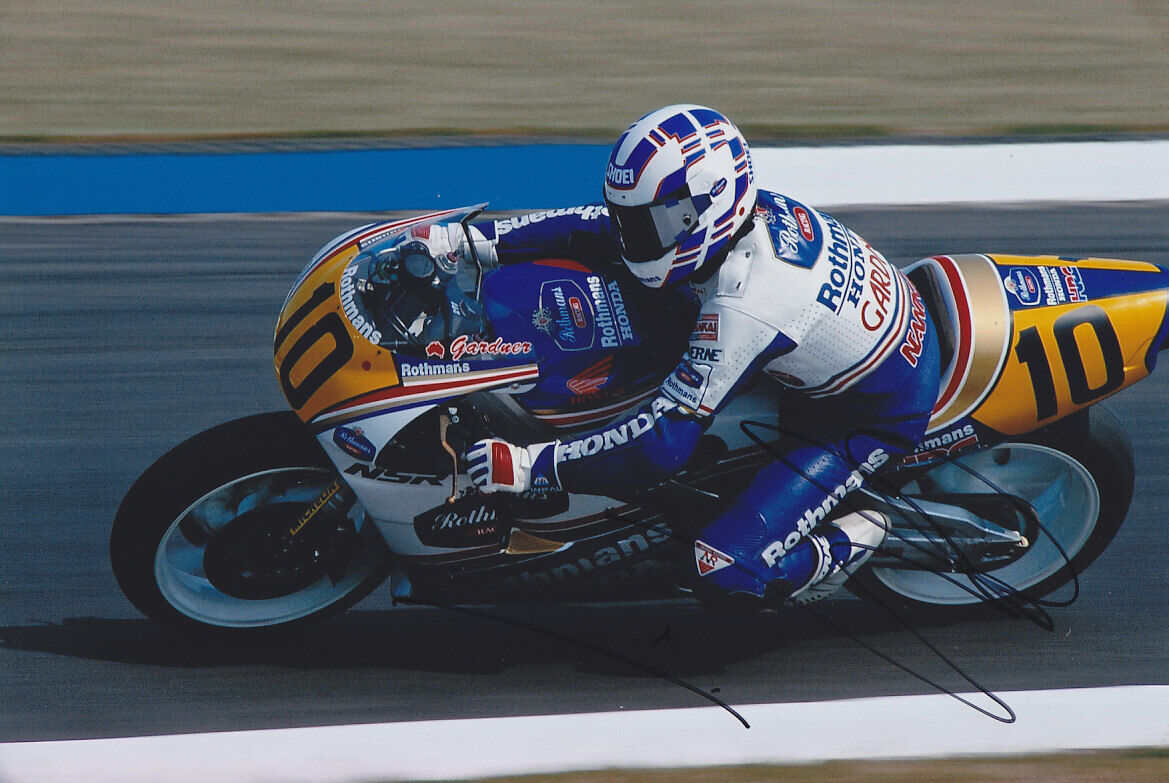 Wayne Gardner Hand Signed Honda Photo Poster painting 12x8 3.