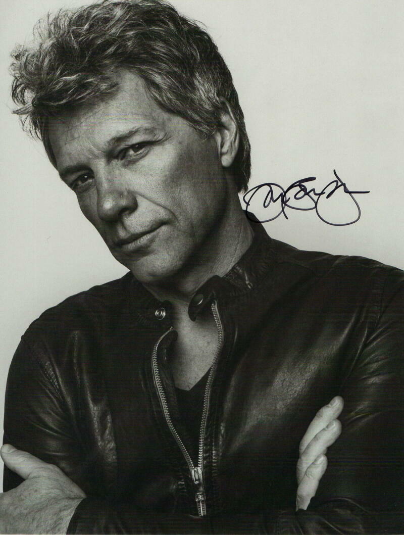 JON BON JOVI SIGNED AUTOGRAPH 8X10 Photo Poster painting - ROCK N ROLL LEGEND, IT'S MY LIFE