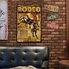 Houston Rodeo - Vintage Metal Signs - 20*30cm/30*40cm - Western