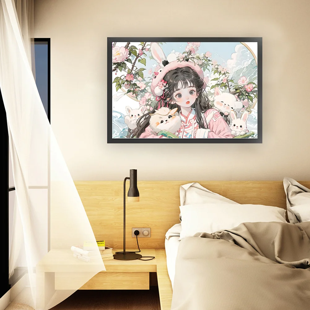 11CT Full Stamped Cross Stitch - Tiger(Canvas|60*40CM) - Eco-Friendly Cotton Thread