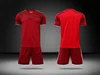 24/25 Season Men's Soccer Jersey Suit Set New Model Designs for Adults and Children Polyester Club Football Wear