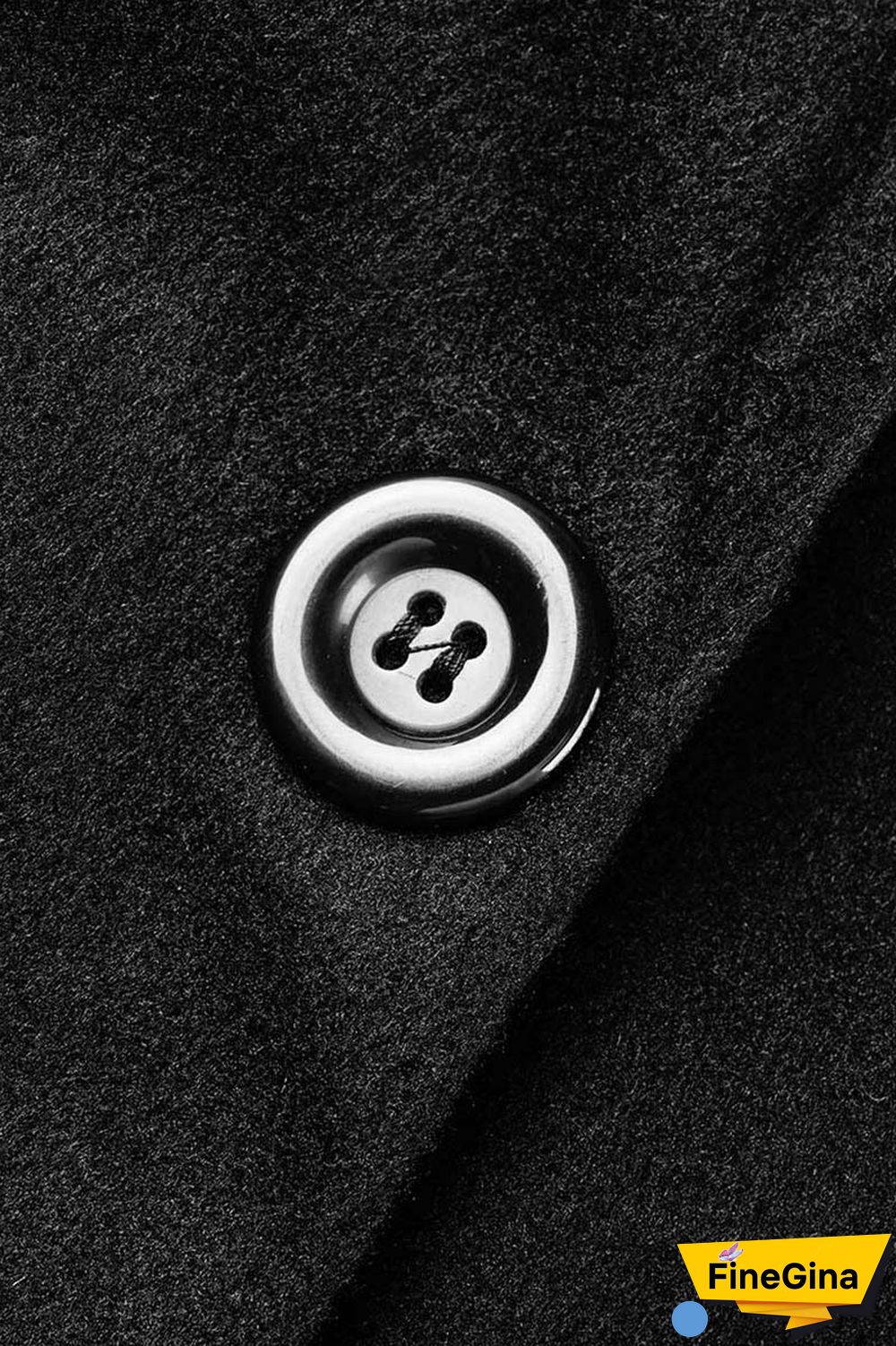 Pink Casual Solid Cardigan Turndown Collar Outerwear