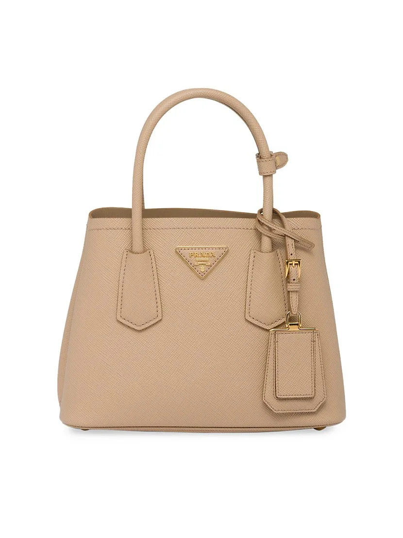 Prada Double Saffiano Leather Mini Bag