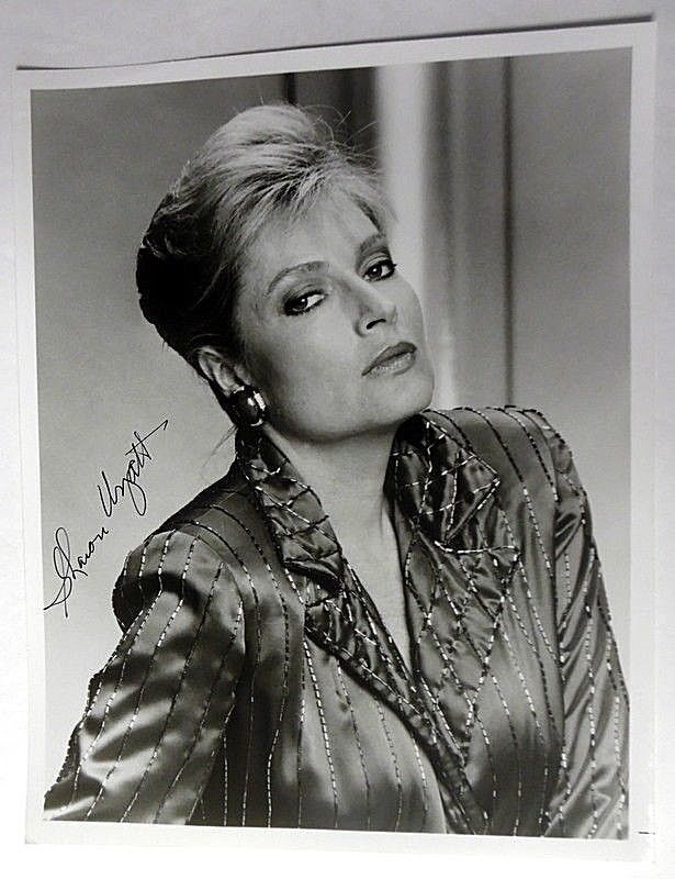 SHARON WYATT Autographed 8x10 Photo Poster painting Soap Opera ACTRESS General HOSPITAL PC766