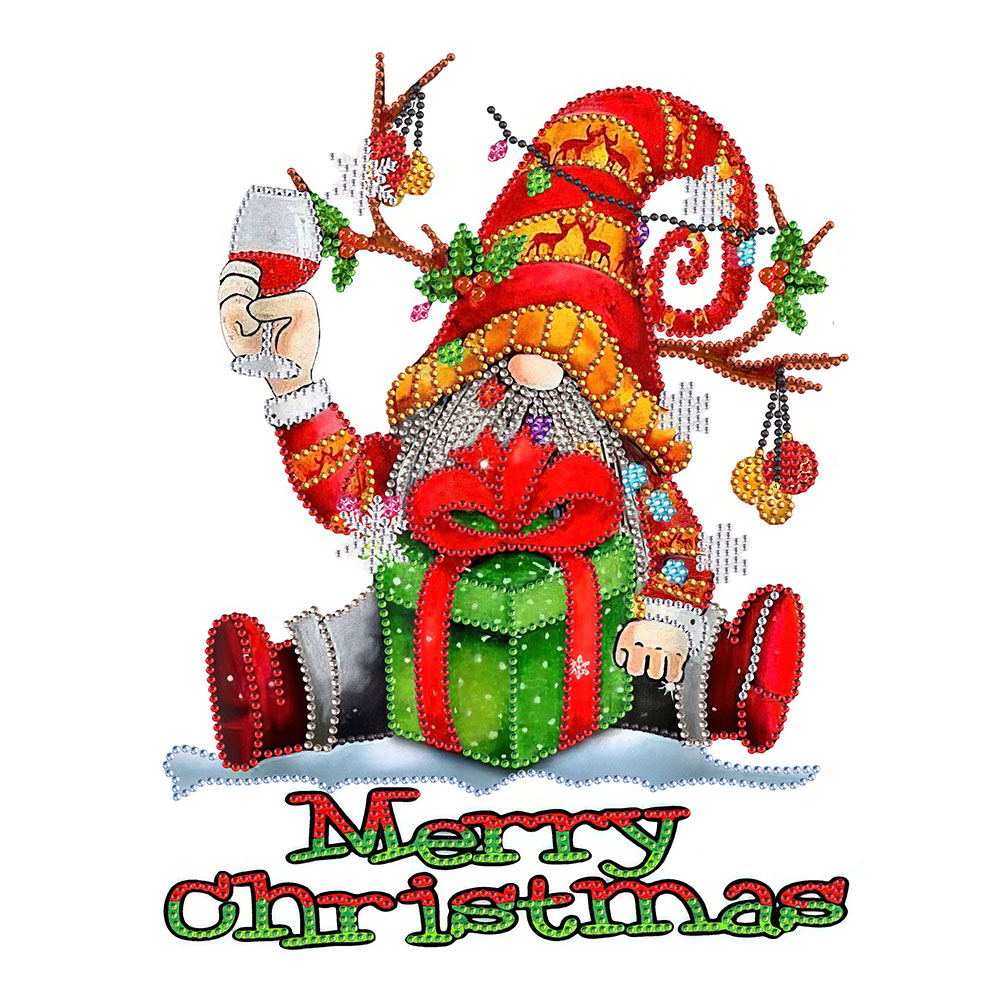 

Christmas Goblins - Special Shaped Diamond Painting - 30*40CM, 501 Original
