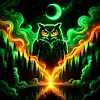 Luxury AB Velvet Diamond Painting Kit - Owl