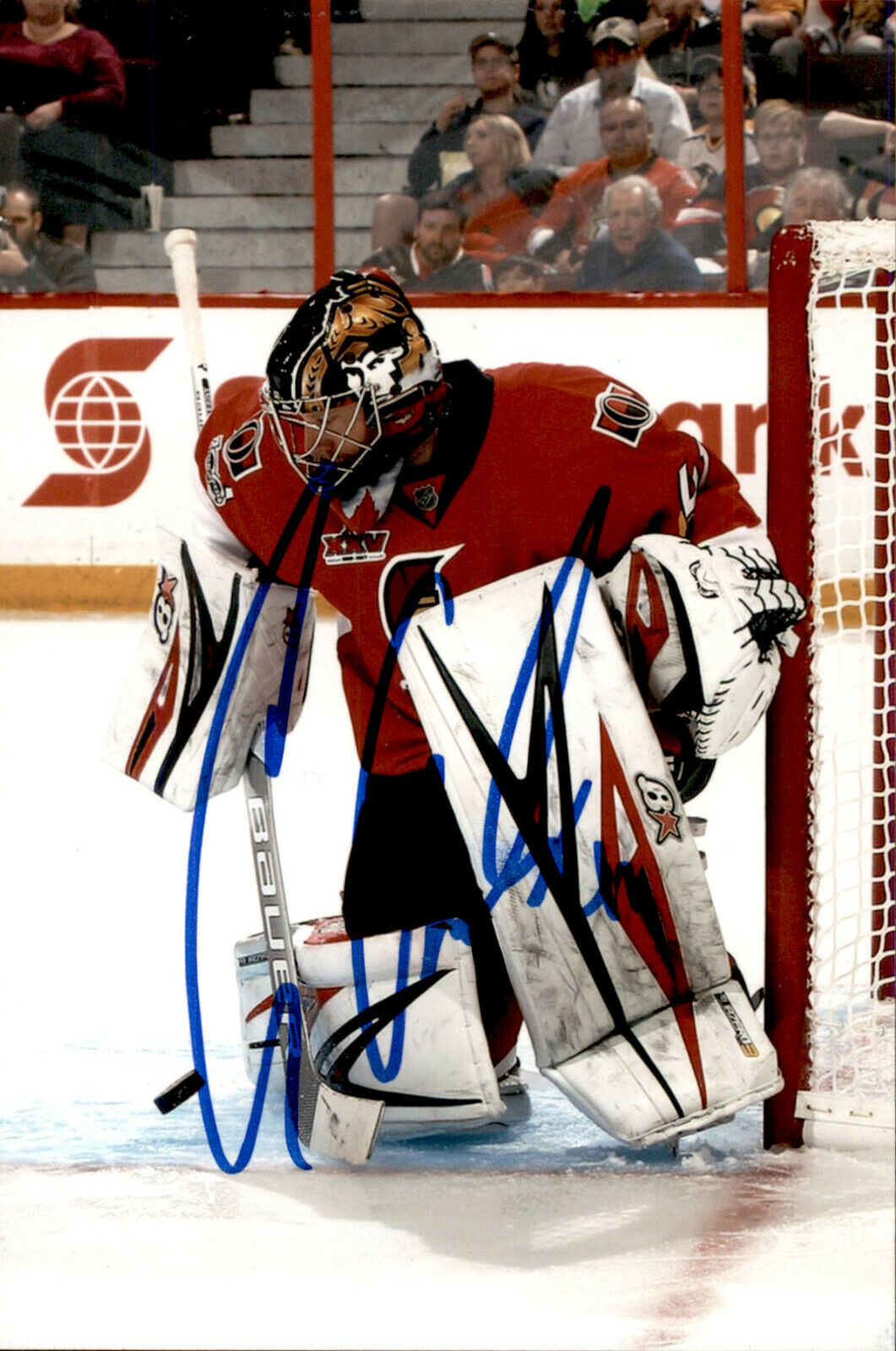 Craig Anderson SIGNED autographed 4x6 Photo Poster painting OTTAWA SENATORS