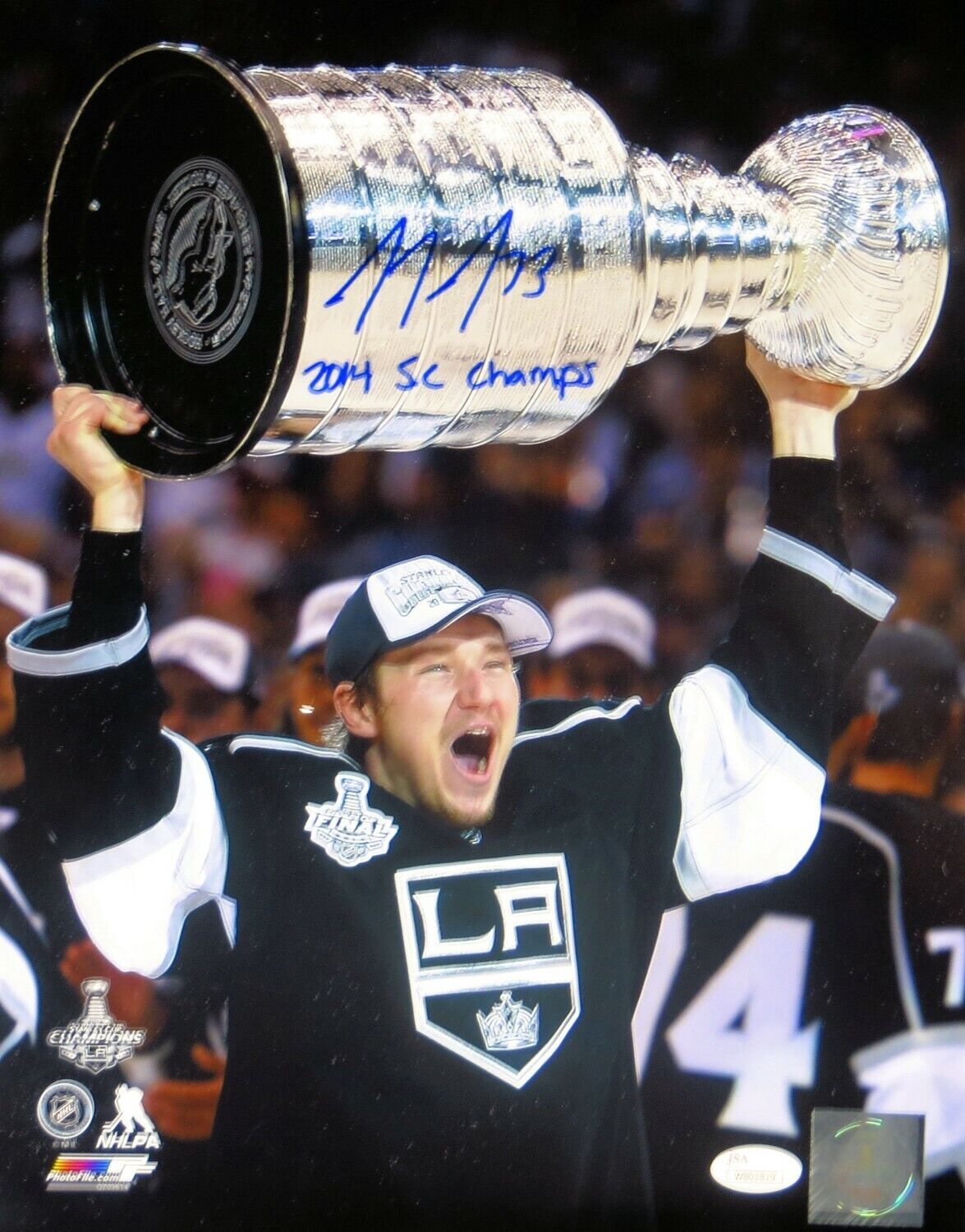 Tyler Toffoli Signed Autographed 11X14 Photo Poster painting LA Kings 2014 SC Champs