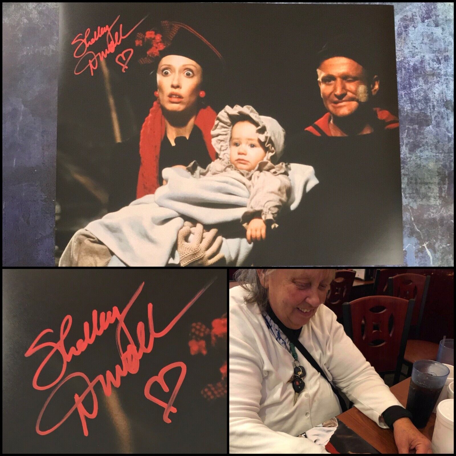 GFA Popeye Olive Movie * SHELLEY DUVALL * Signed 11x14 Photo Poster painting EXACT PROOF S6 COA