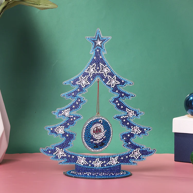 Christmas Ornament Kit Special Shape Rhinestone DIY 5D Diamond
