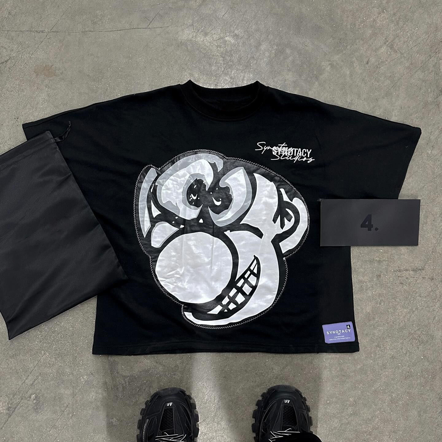 Victoria's Cartoon Digital Print Short Sleeve T-Shirt - Sopula｜Premium Graphic Tees & Graphic Clothing