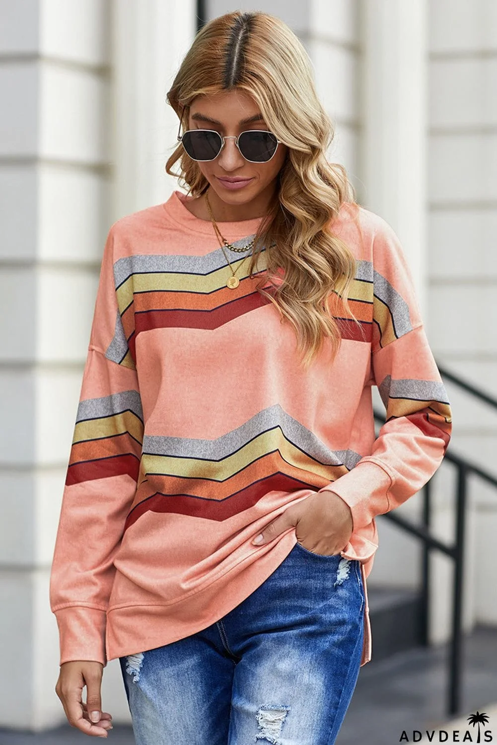 Color Block Classic Sweatshirt