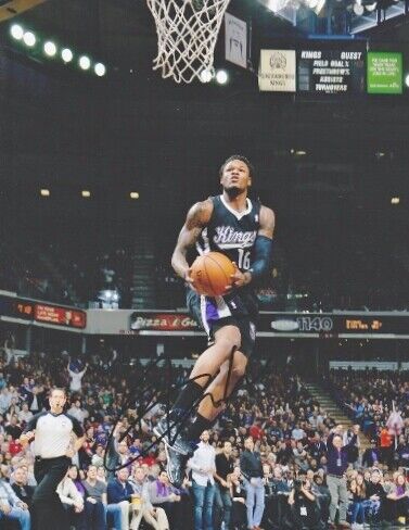 Ben McLemore Signed - Autographed Sacramento Kings 8x10 Photo Poster painting - Kansas Jayhawks