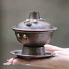Handmade Pure Copper Mini Copper Hot Pot Crafts Creative Decorations