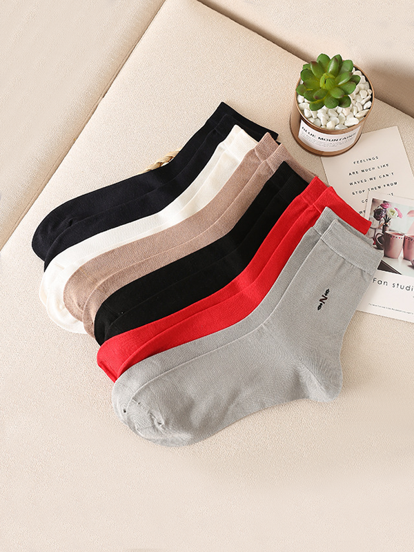 Men's Silk Socks Thin Style 6-Pack-Chouchouhome