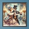 Retro Dance Partner - Diamond Painting - Full Round Drill (Canvas|40*40cm)