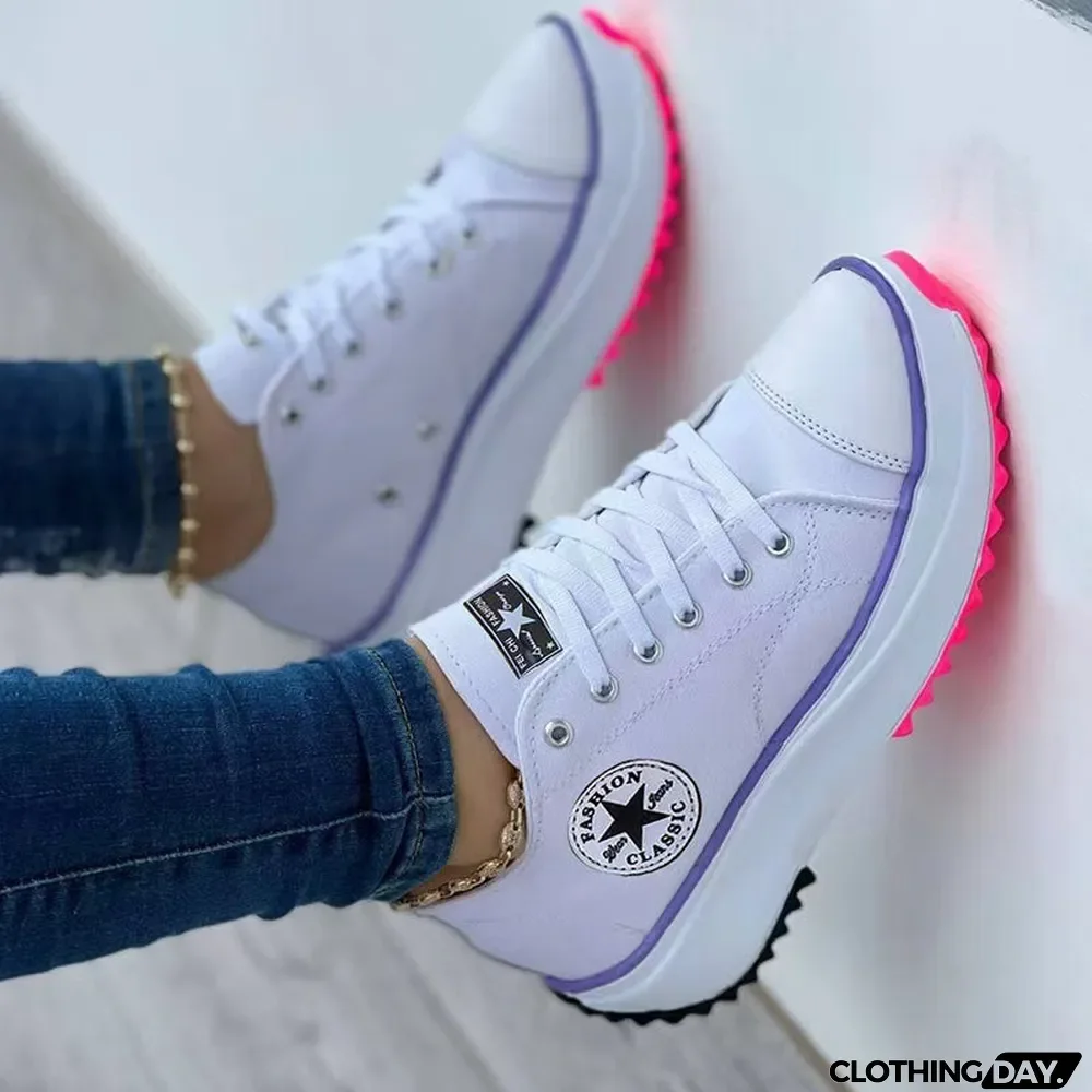 Shoes Women's Spring And Autumn Canvas Shoes Breathable High-Top Casual Women's Shoes