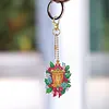 DIY Diamond Mosaic Keychain Christmas Countdown Mystery(Christmas-12pcs)