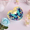 Butterfly DIY Diamond Painting Heart-Shaped Jewelry Box Decorative Storage Case