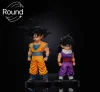WCF Scale Z Warrior Series Super Saiyan 1 Son Goku & Son Gohan - Dragon Ball Statue - Round Studio