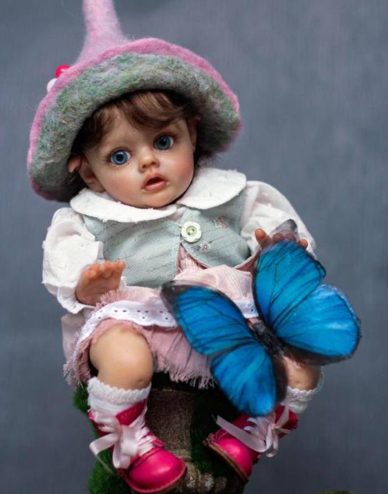  12'' Mini Allison Elf Lebensechte Reborn Baby Mädchen Puppe - RSDP-Rebornbabypuppen-Rebornbabypuppen.de