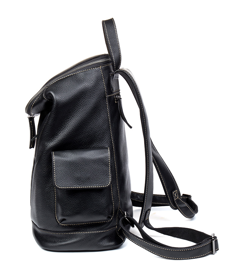 Color Black Side View of Woosir Backpack
