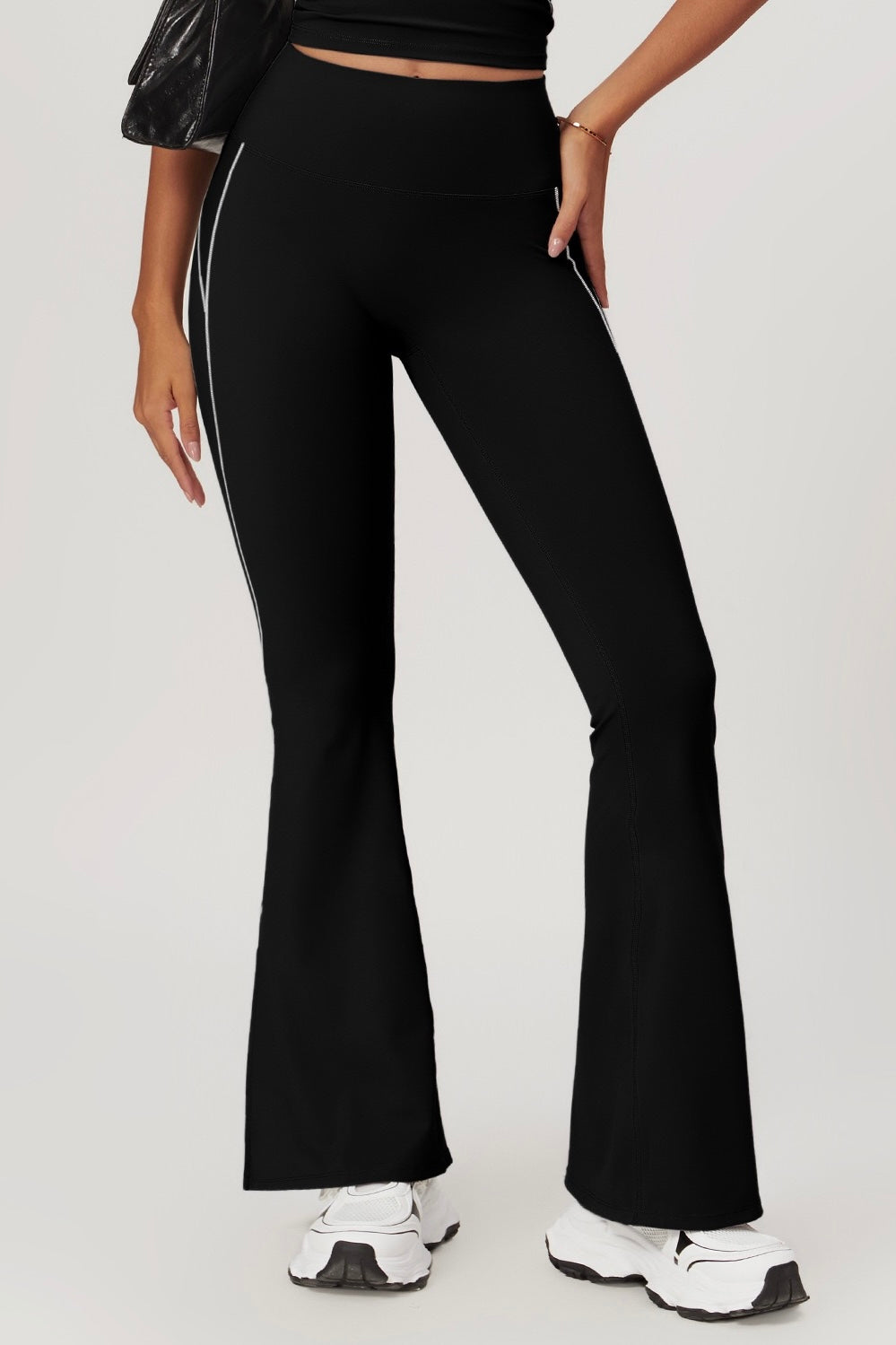 Contour Split Hem Flare Legging