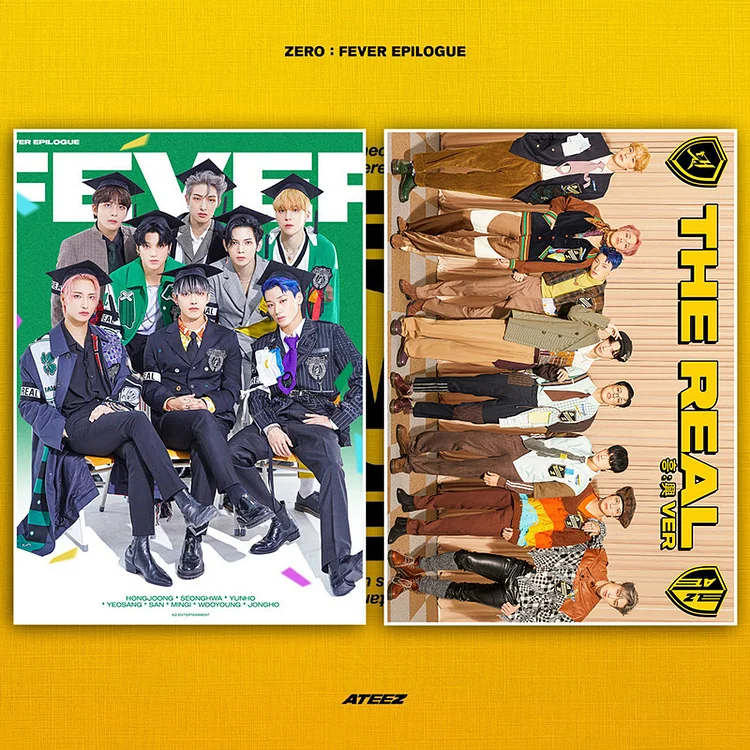 ATEEZ Zero: Fever Epilogue Album Poster