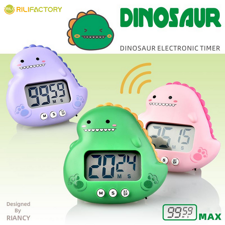 Dinosaur Electronic Timer Rilifactory