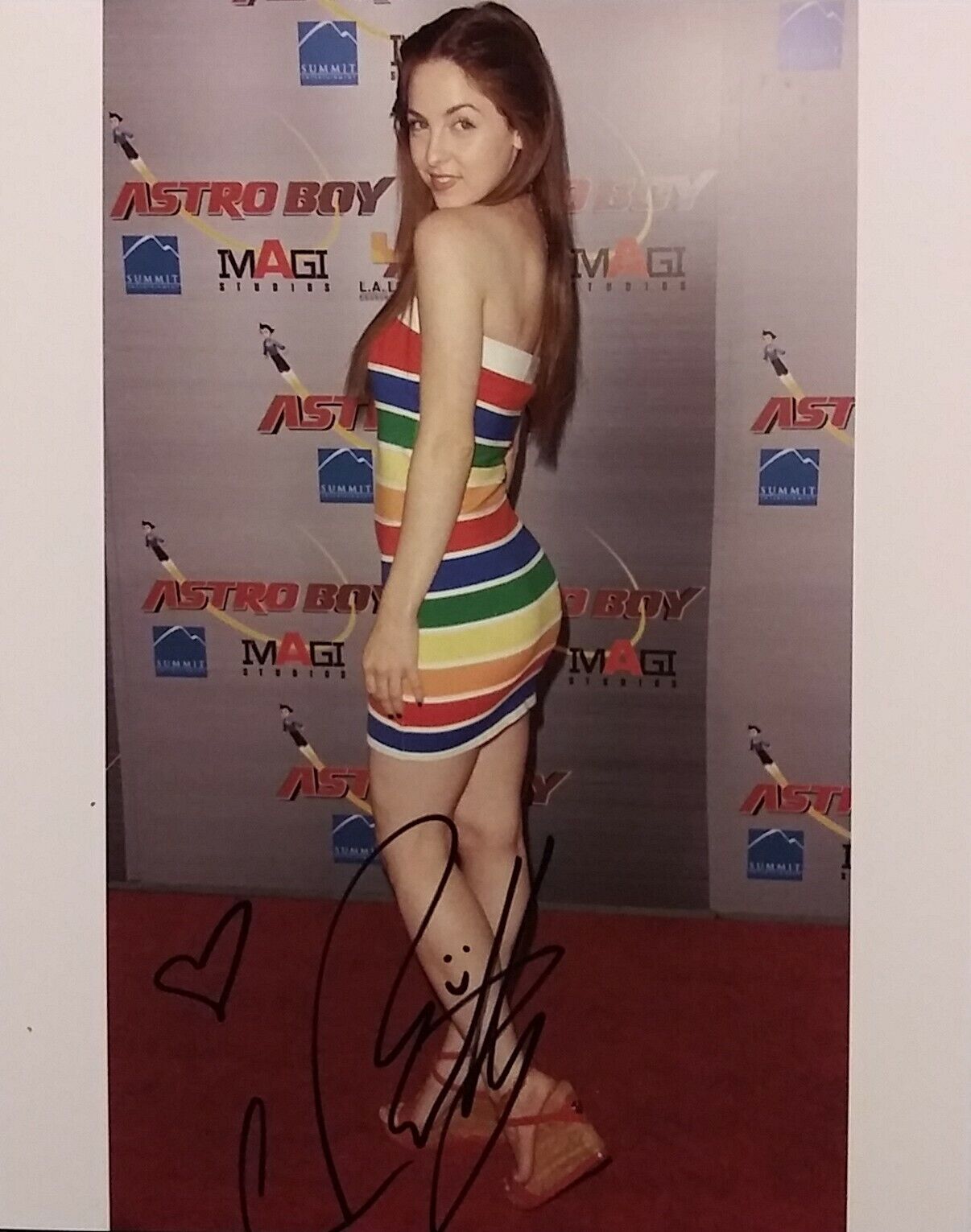 Brittany Curran signed 8x10