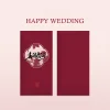 10PCS Creative Chinese Wedding Blessing Red Packet Envelope