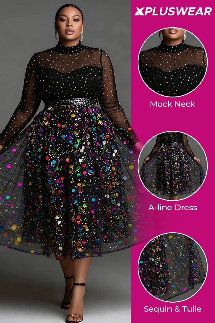 plus size sequin midi dress Ever-Pretty Short Sleeves Sequin High Low Formal Evening Dress