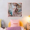 Kimono Girl-11CT Stamped Cross Stitch 50*50cm