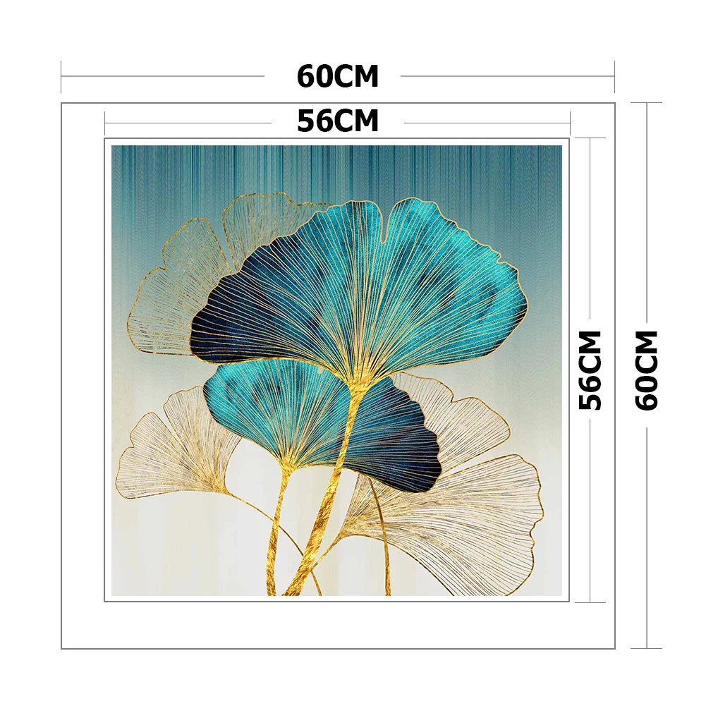 11ct Stamped Cross Stitch - Ginkgo biloba(60*60cm)