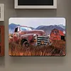 Voiture rouge - Panneaux en &eacute;tain m&eacute;tallique(20*30cm/30*40cm) - Garage