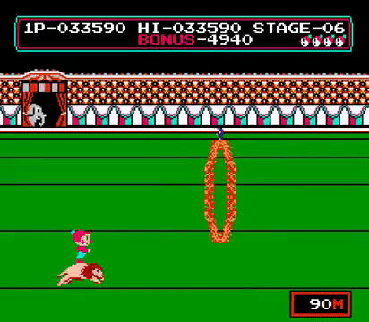 ▷ Play Circus Charlie Online FREE - NES (Nintendo) | Retro gaming,  Childhood quotes, Classic games