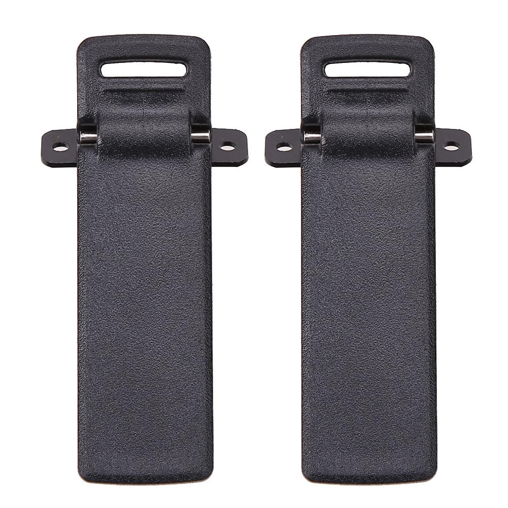 

10Pcs Walkie Talkie Spare Back Belt Clip for Baofeng 2-way Radio UV5R, 501 Original