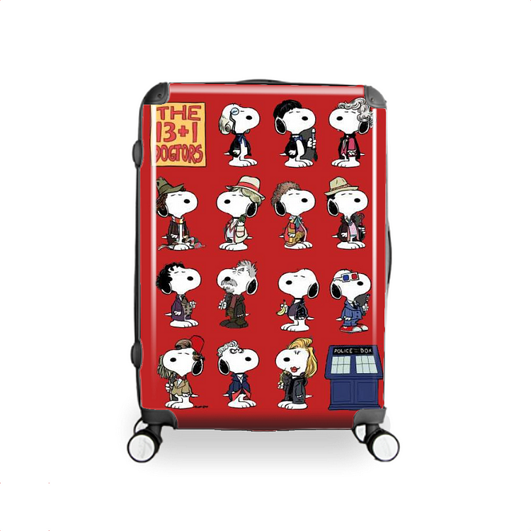 The 13 1 Dogtors, Snoopy Hardside Luggage