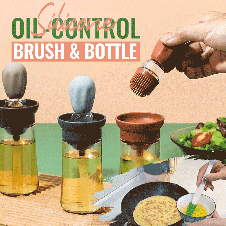 Silicone Oil-Control Brush & Bottle