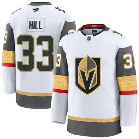 Youth Vegas Golden Knights #33 Adin Hill  White Away Jersey