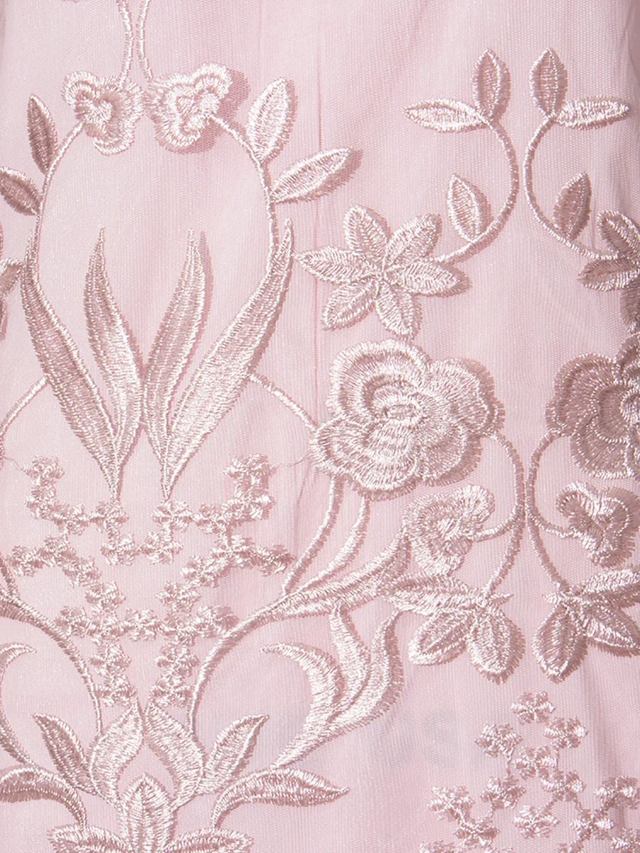 Women's Plus Size Lace Floral Elegant Embroidered Bodycon Formal Dress For Wedding Parents Guest 