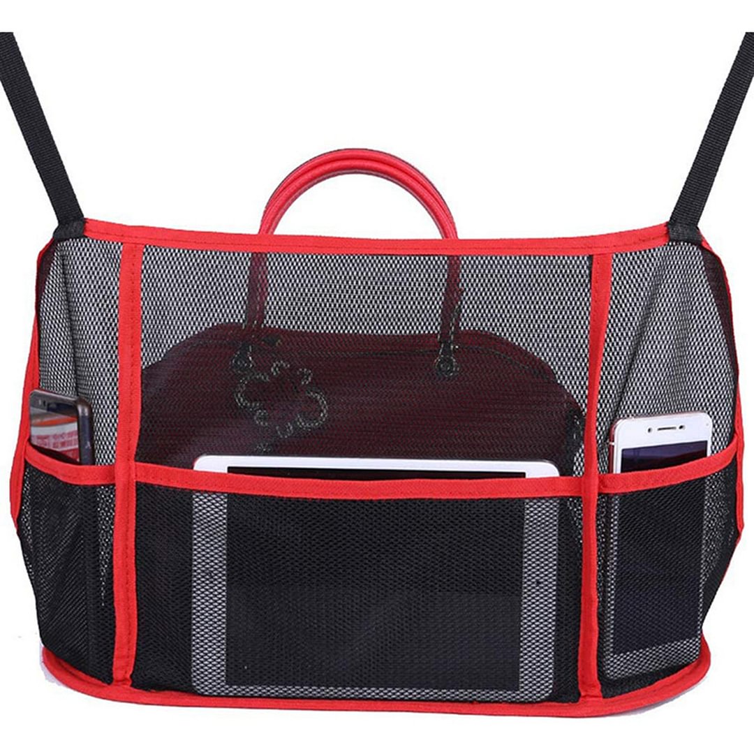 Car Storage Bag Seat Back Mesh Storage Bag-Barrier of Backseat Pet Kids 、、sdecorshop