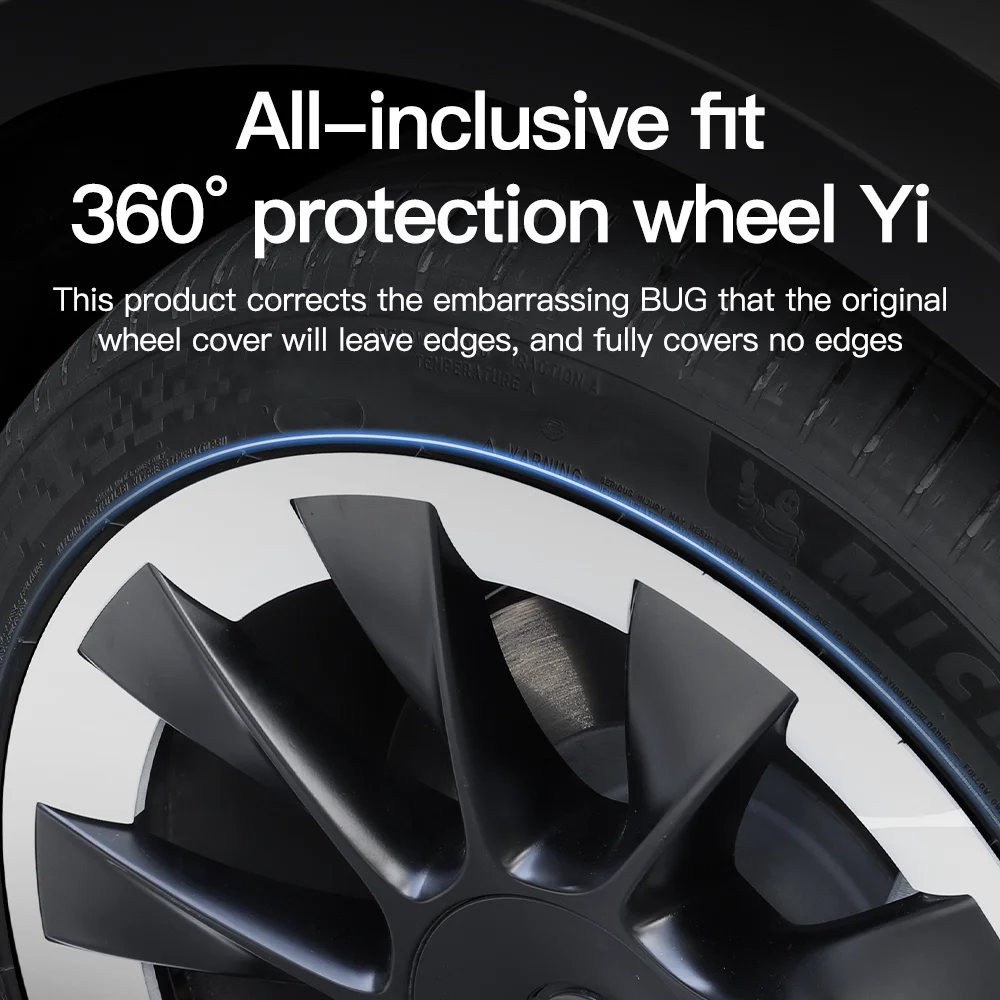YONZEE Tesla Cyclone Wheel Hub Cover 20" For Tesla Model Y